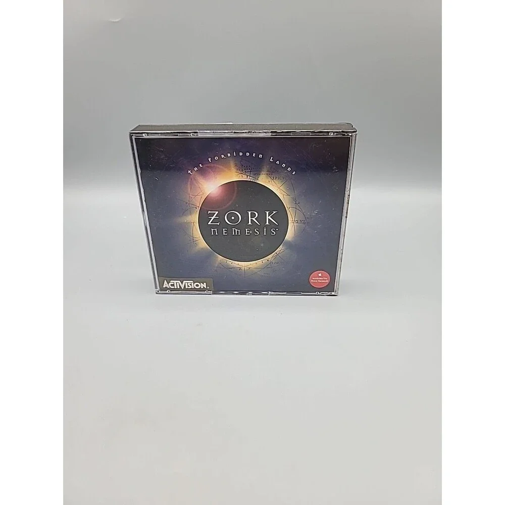 Zork Nemesis Activision PC Game With Manual and All 3 Discs Cult Game